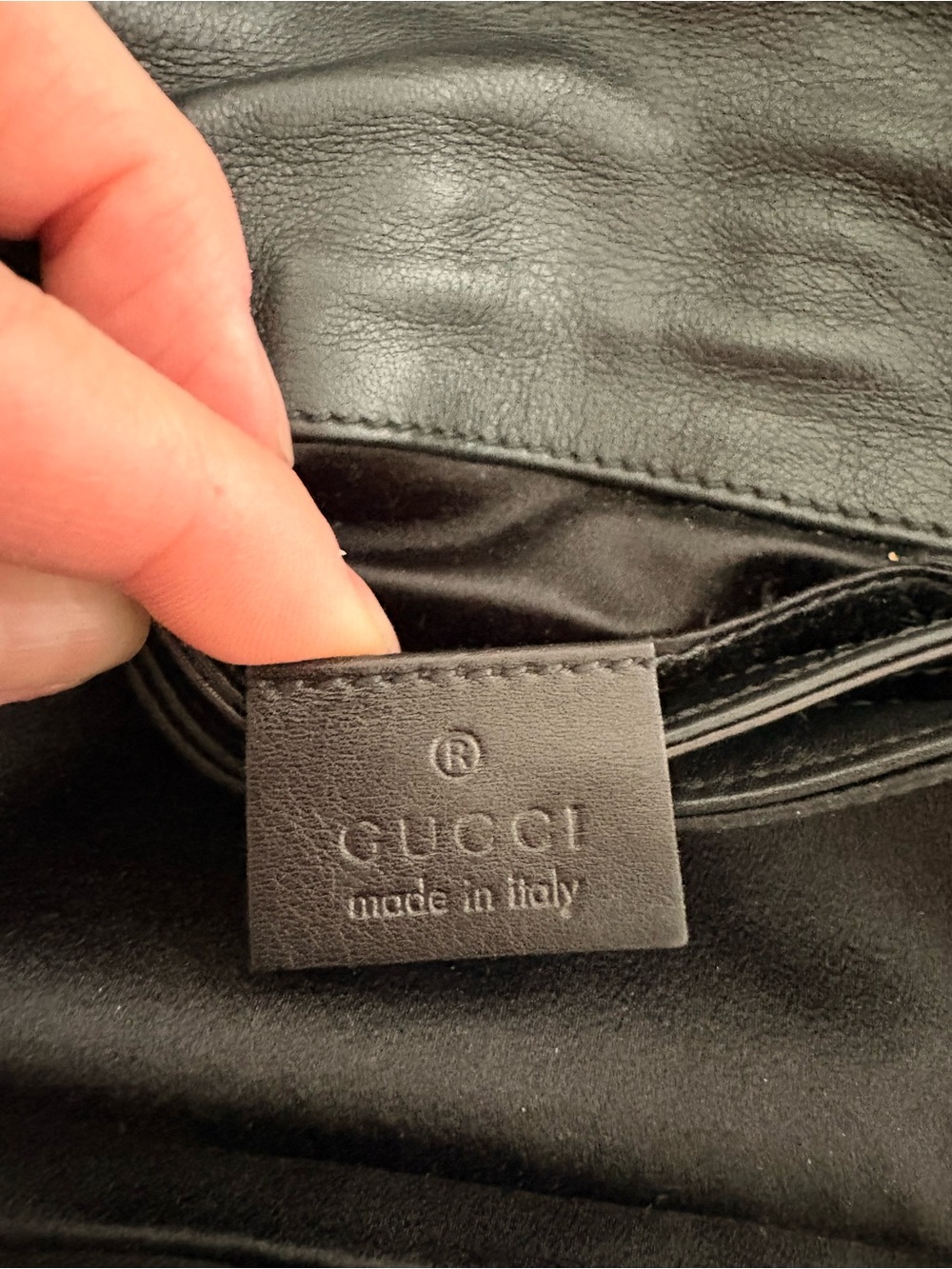 Gucci Black Silk Hysteria Clutch - Picture 5 of 9